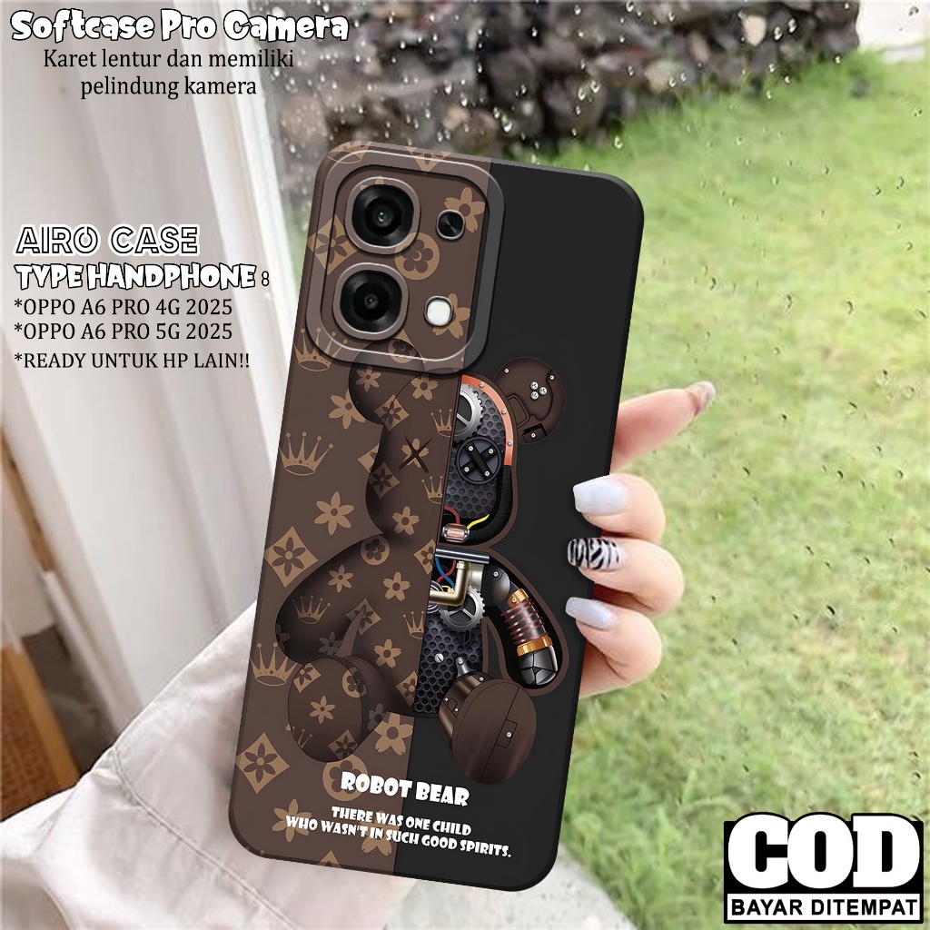 เคส HP ล่าสุด OPPO A6 PRO 4G/ 5G 2025 - เคส OPPO A6 PRO 4G/ 5G Softcase - เคสแฟชั่นการ์ตูน - เคส OPP