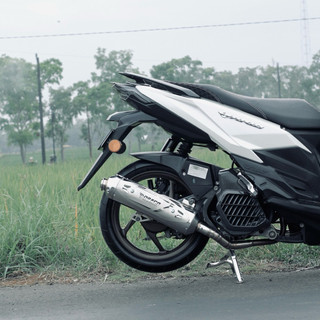 Knalpot Standar Racing Original DRACO Type Kinochi V2 STAINLES Untuk Motor Vario Mio Aerox Nmax Vario160 KZR Dll
