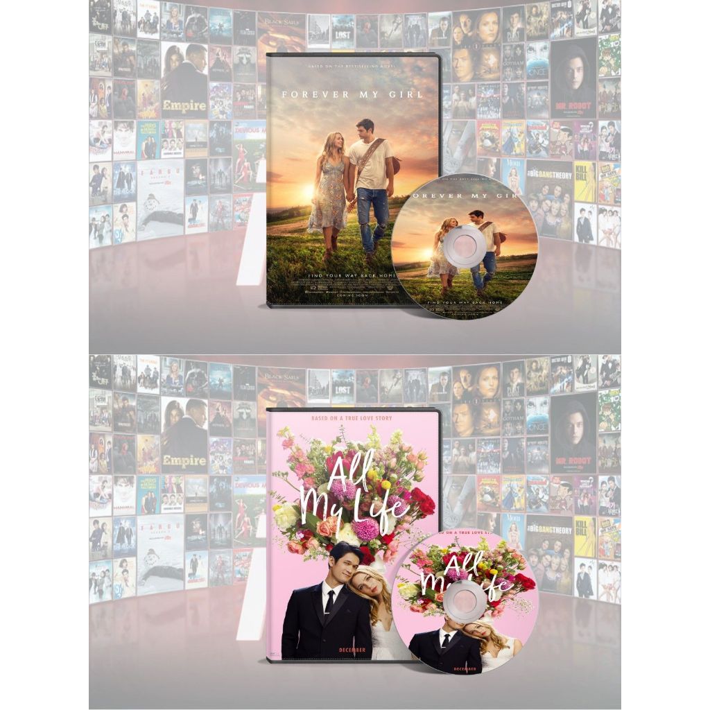 DVD Forever My Girl (2018) + DVD All My Life (2020)