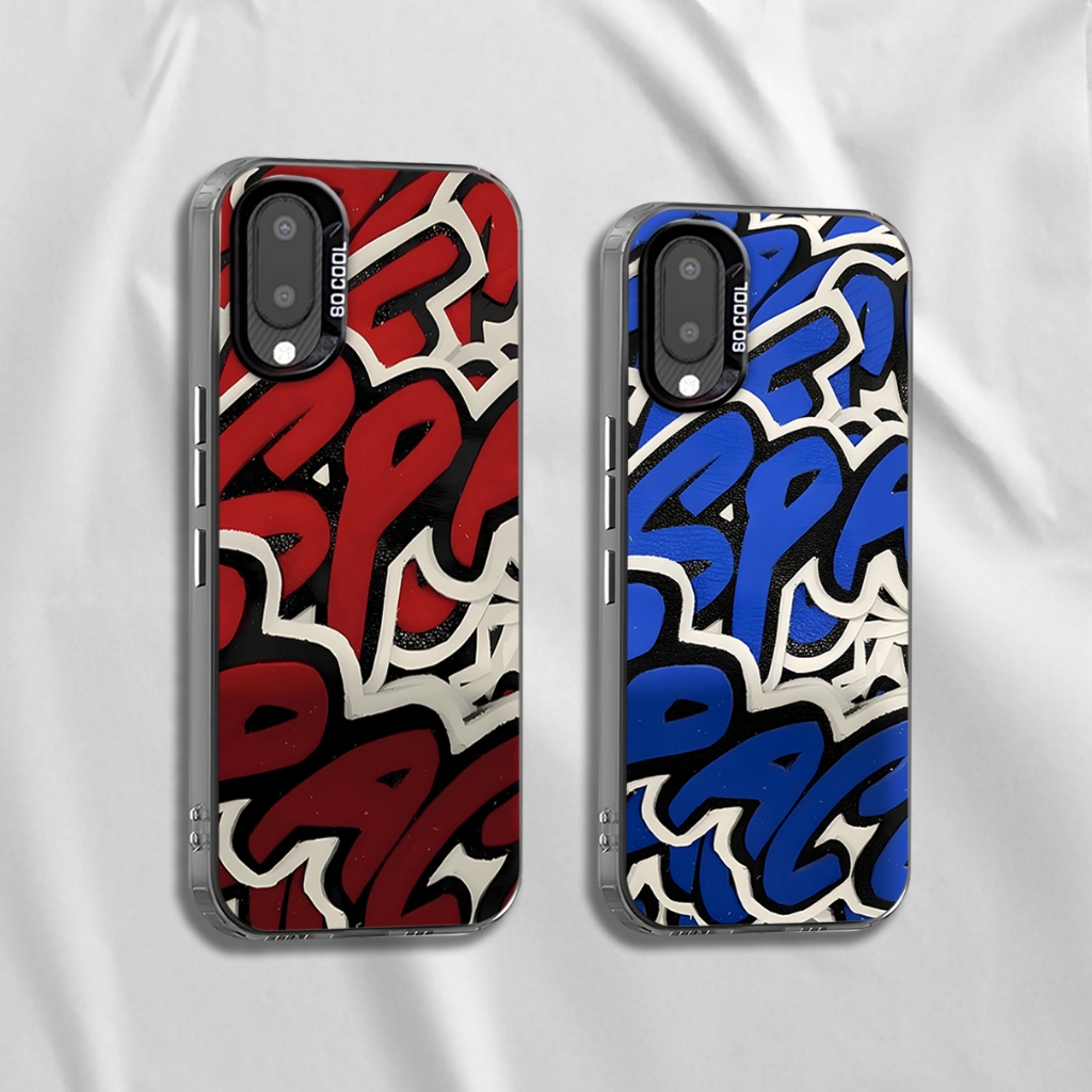 RN72 Grafitti กรณี Samsung series สําหรับ Samsung M32 M23 M21 M11 M02 A02S A02 J8 A7 A6 PLUS J7 PRIM