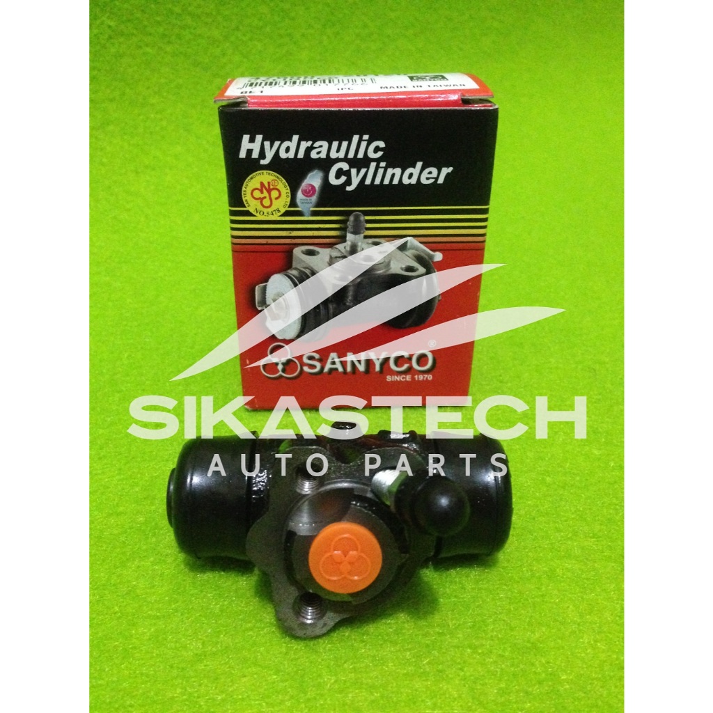 47550-20120 RIGHT REAR WHEEL BRAKE CYLINDER MASTER REAR BRAKE RIGHT 11/16" TOYOTA SOLUNA AL50 GLI 15