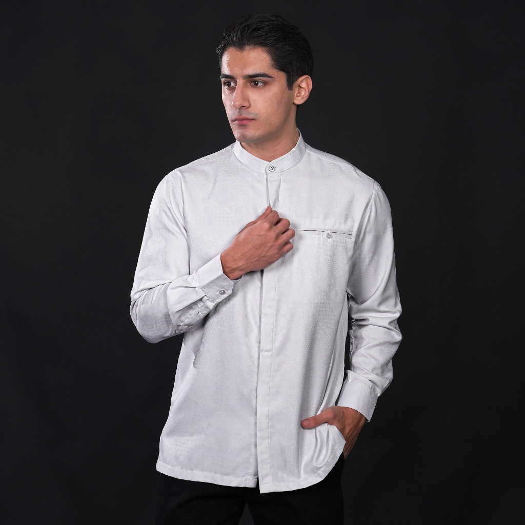 Casella เสื้อเชิ้ต Koko แขนยาวผู้ชาย Zayd Edition 9997 สีขาว