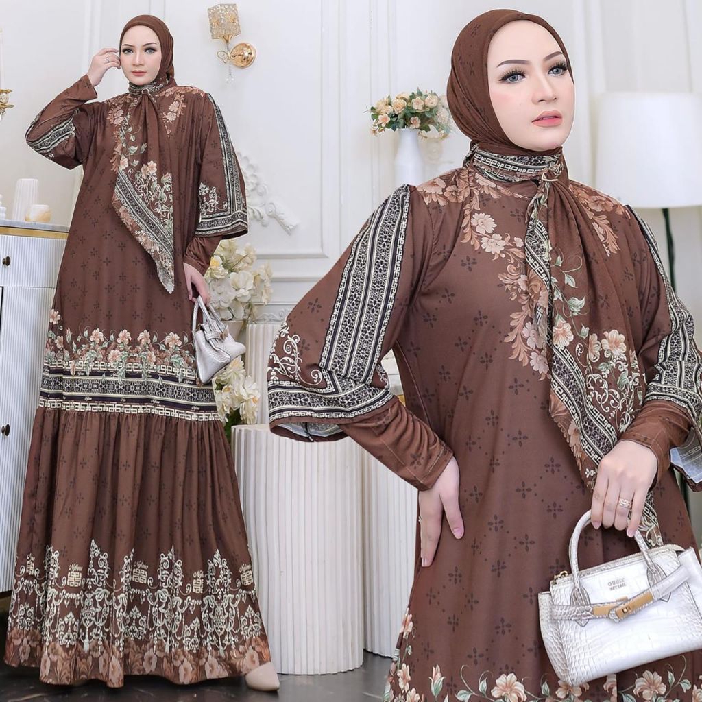 ล่าสุด Syari Gamis Nelly Series Byfirna / Modern Syari Gamis / Syari Gamis สวย