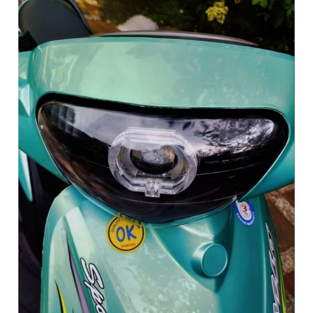 Old Mio Sporty Front Reflector Headlamp Standard Model Plus Bild Ala Ala Ala 3.5 พร้อมใช้งาน