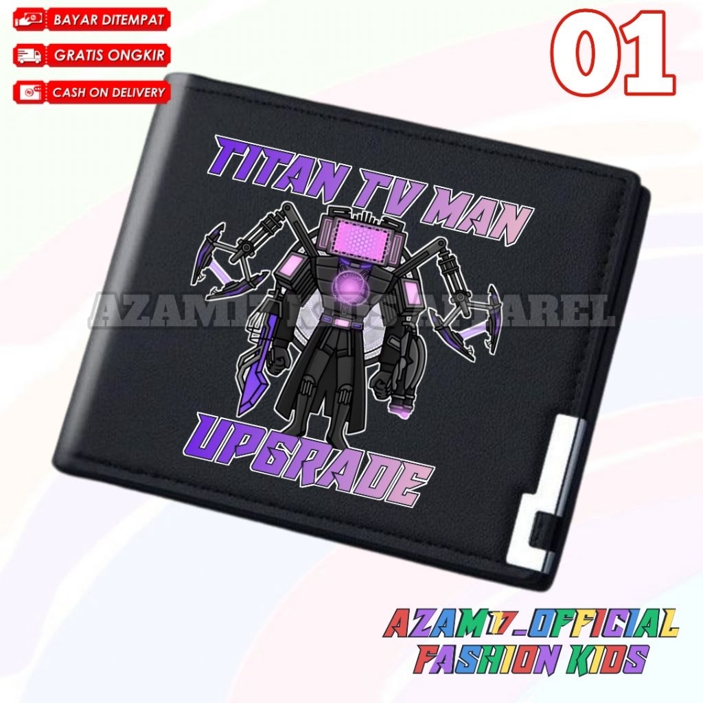 TITAN TV MAN SPEAKERMAN CAMERAMAN UPGRADE SKIBIDI ห้องน้ําฟรีชื่อ / TV MAN FOLDING WALLET SPEAKERMAN UPGRADE SKIBIDI TOILET MULTIVERSE