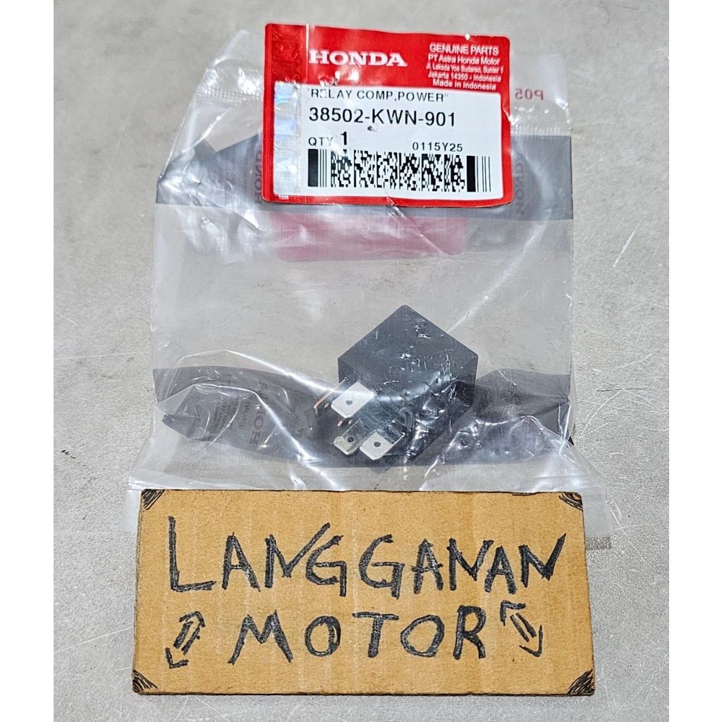 RELAY COMP POWER LEGS 5 VARIO 125 ADV PCX 150 STYLO 160 38502KWN901 ต้นฉบับ