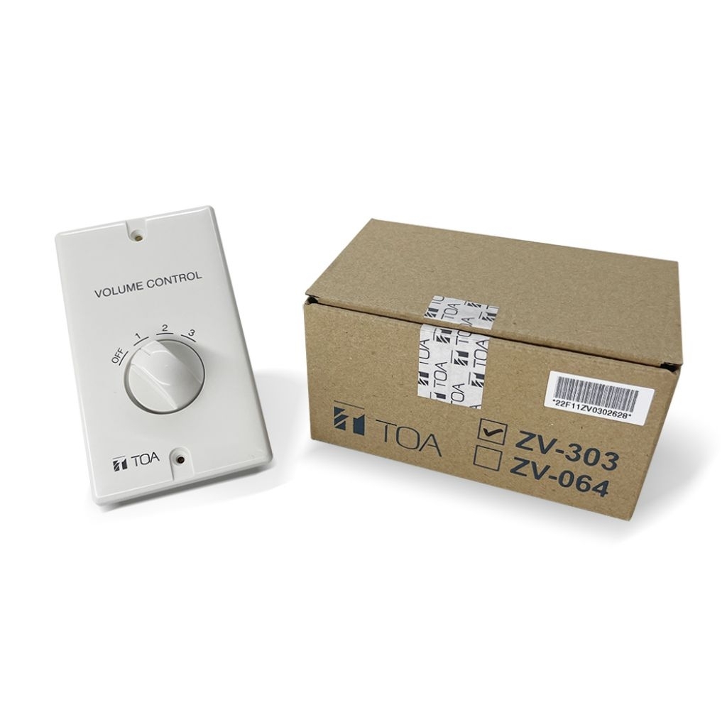 ทัศนคติการควบคุมระดับเสียง TOA ZV-303