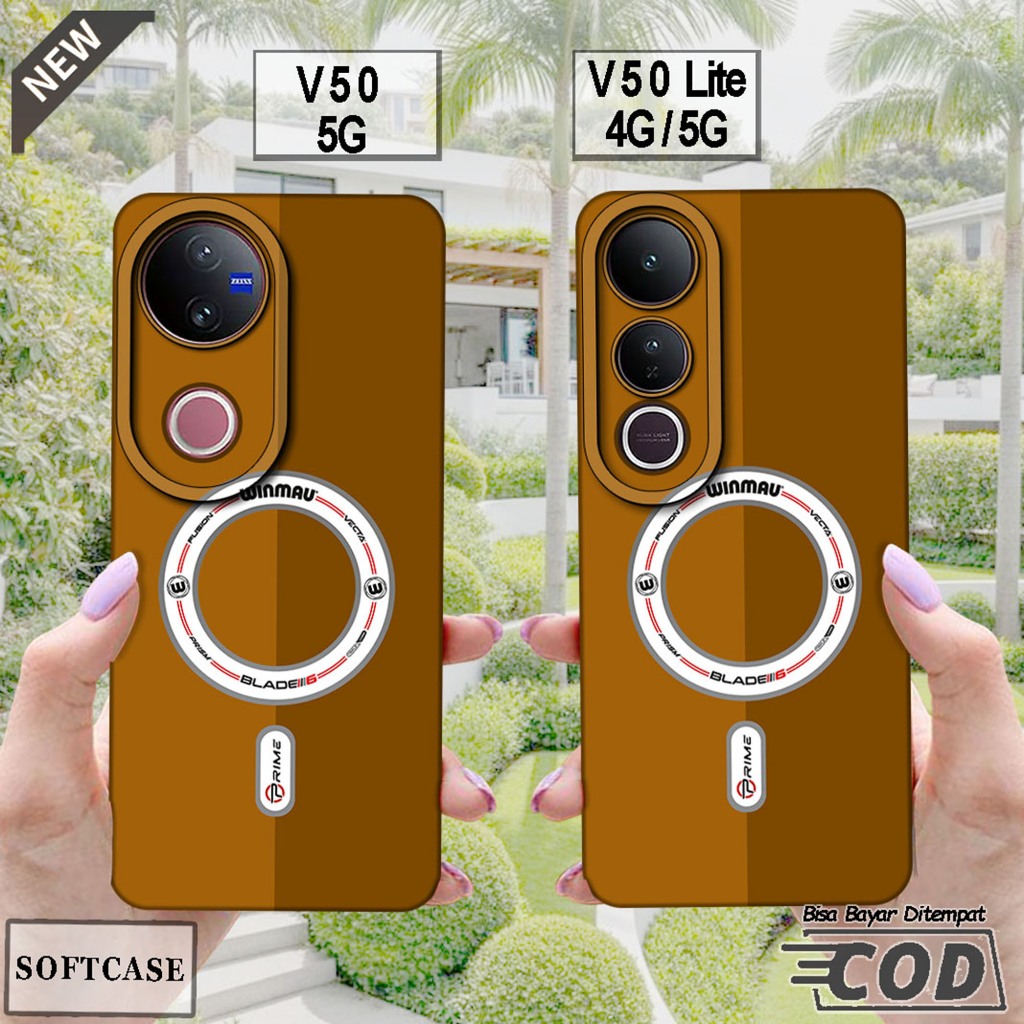 เคส VIVO V50 5G 2025 - เคส VIVO V50 LITE 4G / 5G 2025 _ ปลอกซิลิโคนสีดํายืดหยุ่น