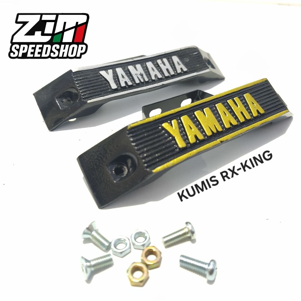RX KING RXS MUSTAZE YAMAHA RX KING MOTORCYCLE EMBLEM RX KING LOGO RX KING RXS + BRACKET