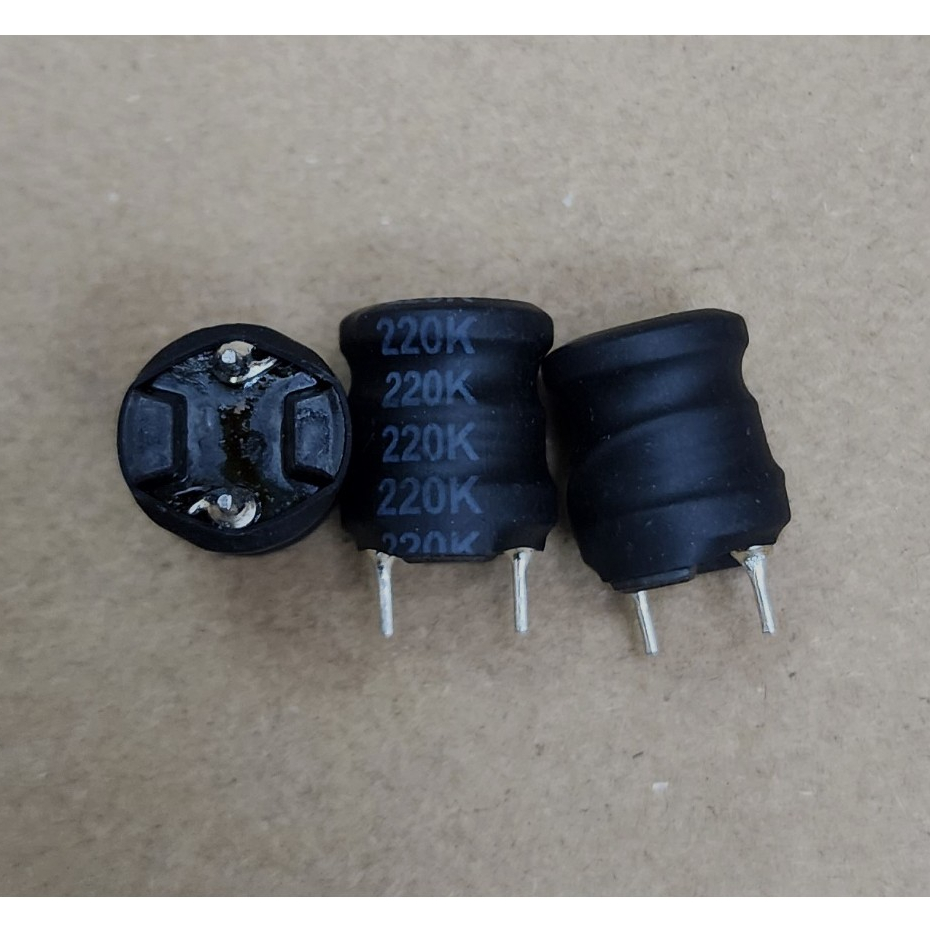 Peaking Coil Inductor Ferris Spool 220K 22uH 22 uH - ราคาต่อ 1 ชิ้น