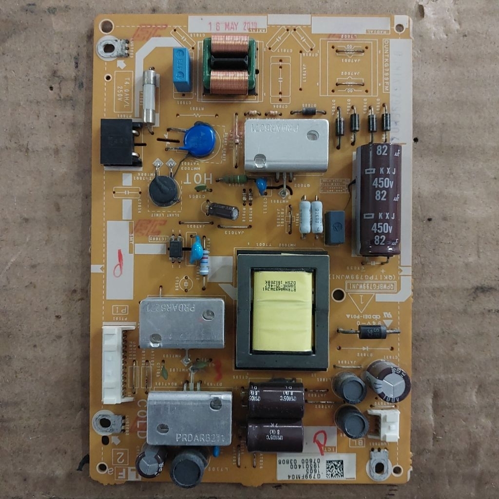 PSU POWER SUPPLY REGULATOR TV SHARP LC 32SA4102I LC-32SA4102I