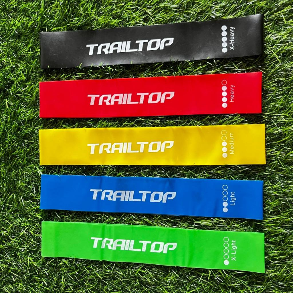 วงต้านทาน 5 ระดับชุด Loop Tube Trailtop สําหรับการออกกําลังกายต้นขา