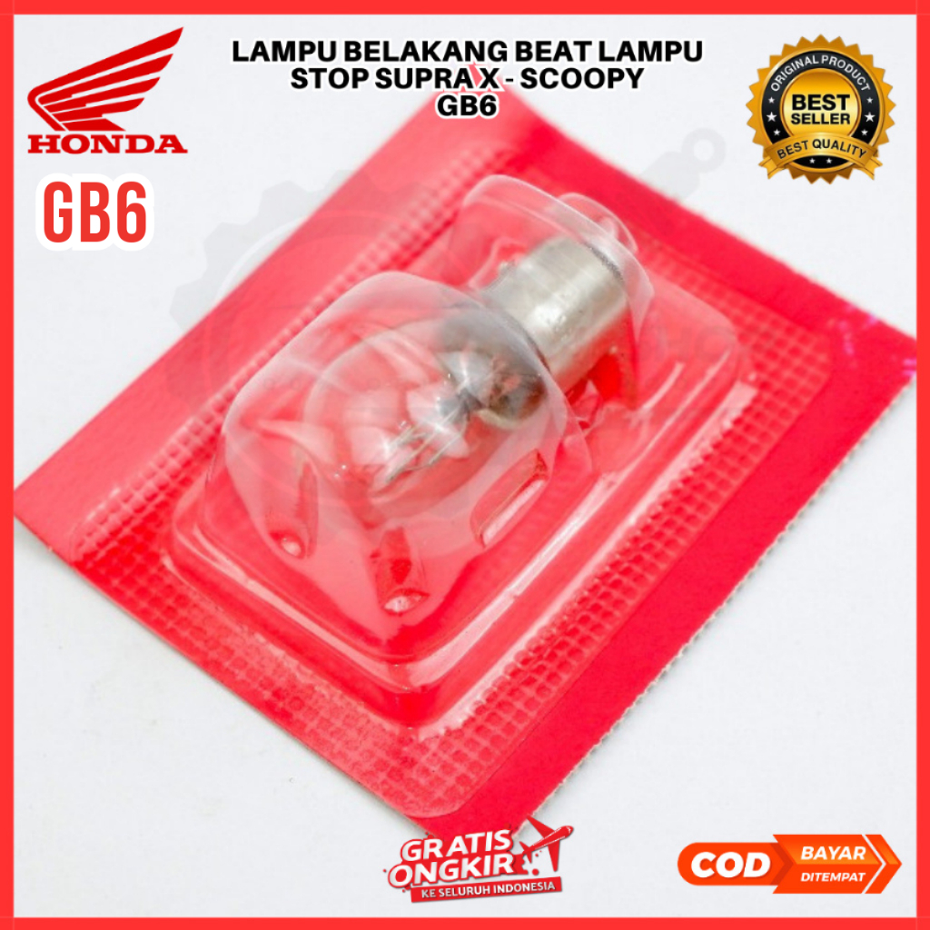 ไฟท้าย Beat ไฟหยุด Supra X - Scoopy 34906-GB6-921