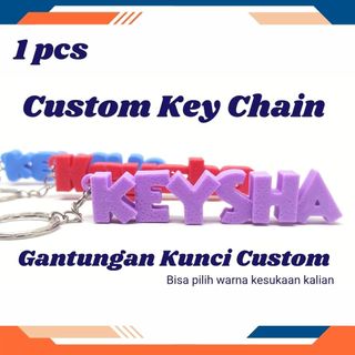 ganci 3d print 1 warna (custom nama)