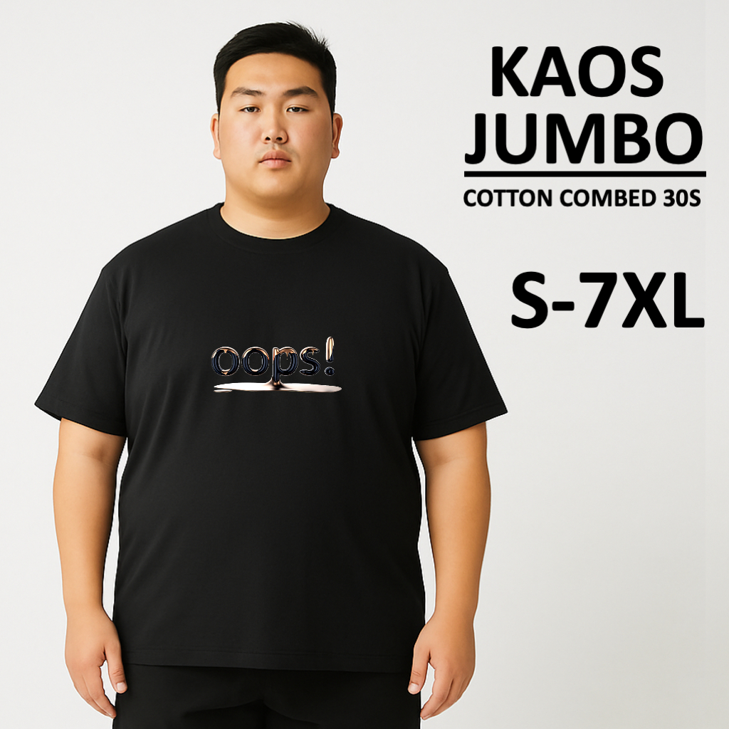 Distro เสื้อยืดสําหรับผู้ชายและผู้หญิง Jumbo Overisze Cotton Combed 30 S Cool สบาย DTF หน้าจอการพิมพ
