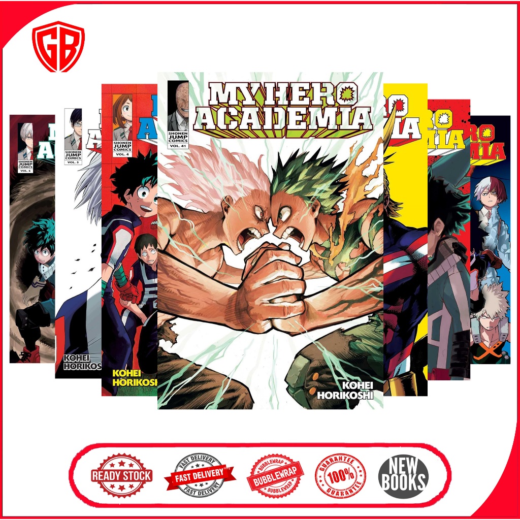 My Hero Academia, (42 Book series) by Kohei Horikoshi