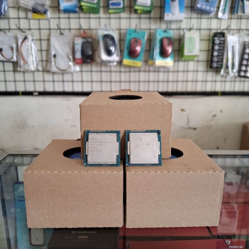 โปรเซสเซอร์ Intel core i3 - 4130 3.50GHZ - โปรเซสเซอร์ i3 Gen 4 Lga 1150 ฟรีโปรเซสเซอร์ Fun