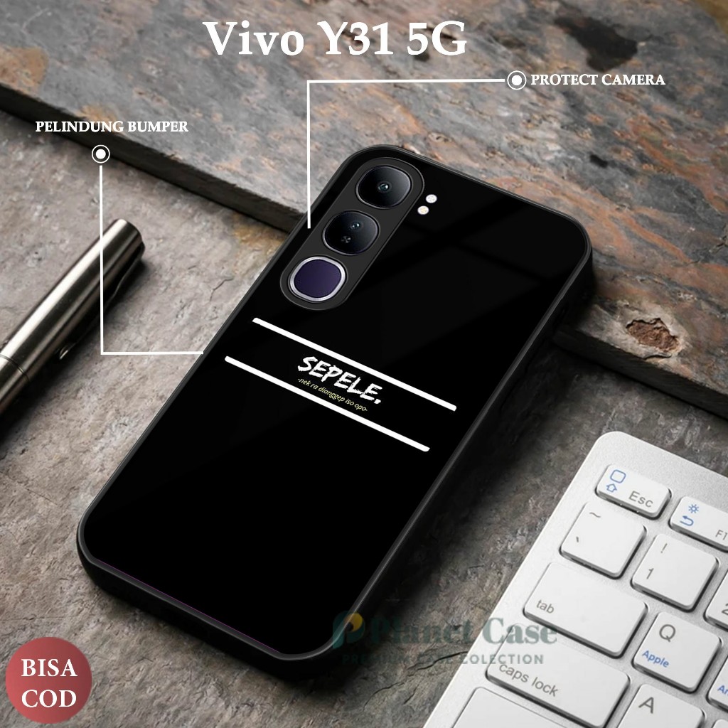 เคส Vivo Y31 5G เคส Vivo Y31 5G และเคสป้องกันกล้อง เคสนิ่มเคลือบเงา Vivo Y31 5G CP2141