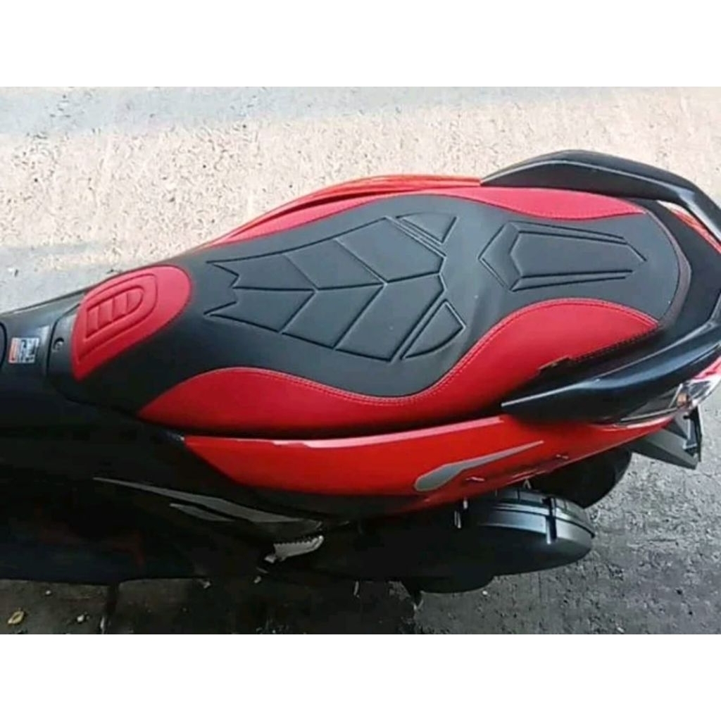หนังเบาะมอเตอร์ไซค์สําหรับ Vario, Beat, Scoopy, Nmax, PCX, Aerox, ADV, Lexy, European Pres Model Leaf ราคา ถูกที่สุด ดีลบีเคเค แกลเลอรีภาพที่ 8