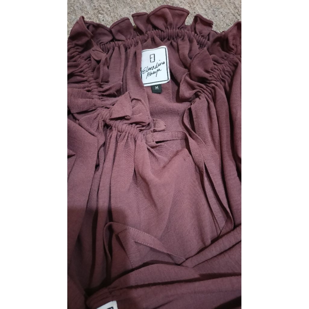 PRELOVED THE DRESS CRUSHED BERRY SIZE M