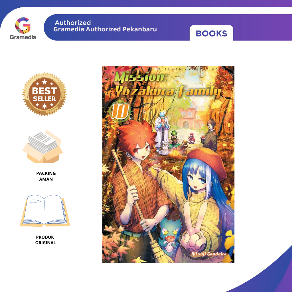 Gramedia Pekanbaru - Mission: Yozakura Family 10