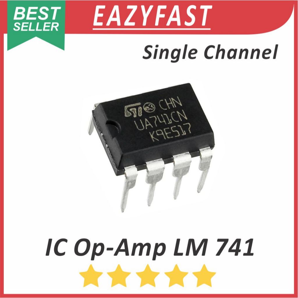 IC Op Amp LM741 UA741 LM UA 741 CP CN DIP ทรานซิสเตอร์ชิป Operational เครื่องขยายเสียง Comparator Op