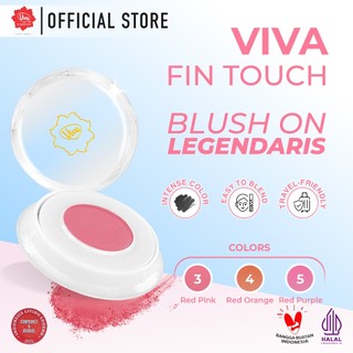 Viva Fin Touch (BLUSH ON) Finishing Touch - 2 gr (tersedia 3 varian warna)