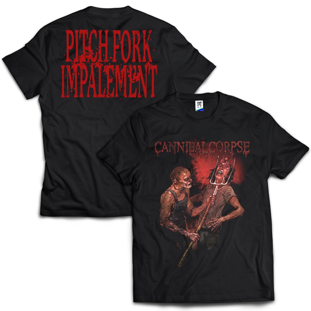 เสื้อยืด CANNIBAL CORPSE - PITCH FORK | เสื้อยืดเพลง | เสื้อยืดวง |