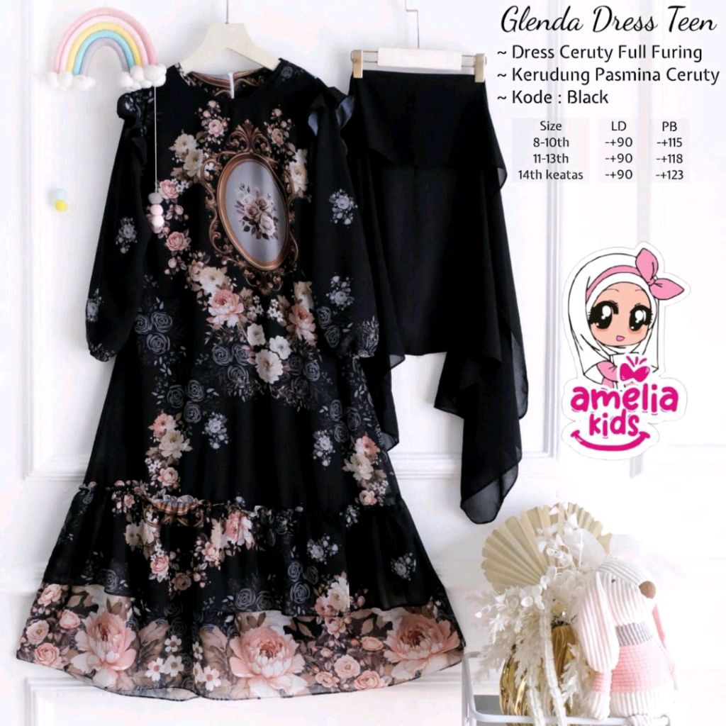 ชุดเด็ก Glenda อายุ 8-15 ปี