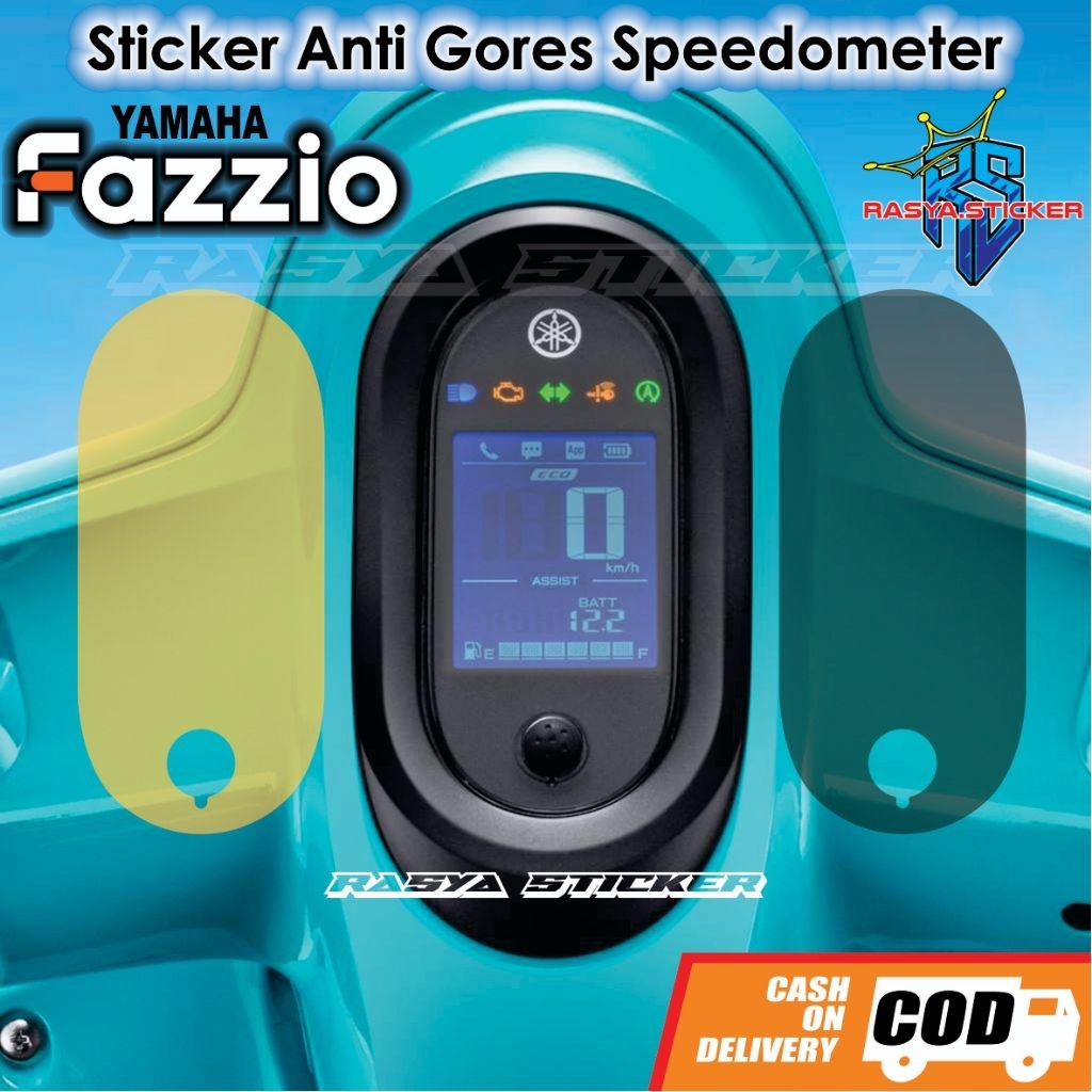 สติ๊กเกอร์ YAMAHA Fazzio Speedometer PROTECTOR