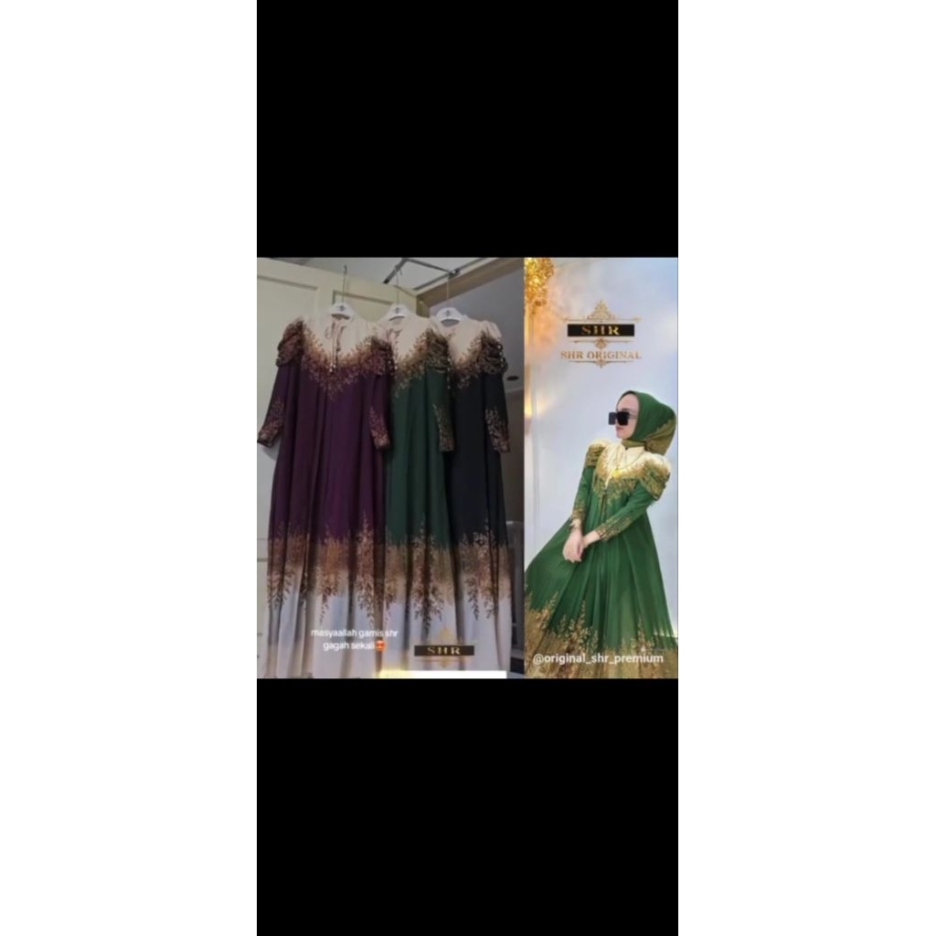 GAMIS SHR ORIGINAL IMPORTED DRESS CERUTY EDITION