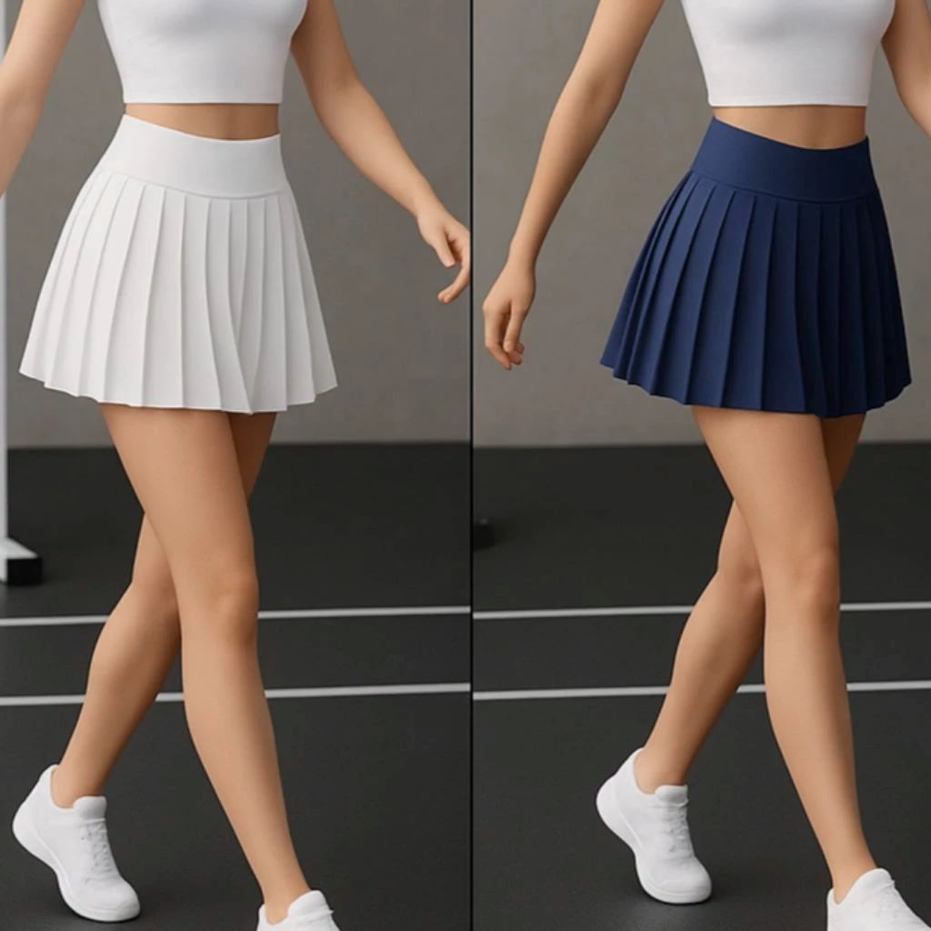 NEWEST RUFFLE WOMEN SPORTS SHORT SKIRT PANTS