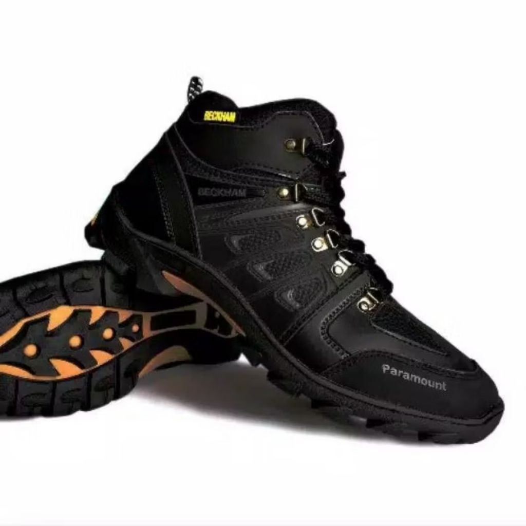 Paramount Beckham Black Mountain Boots Paramount Beckham Hiking Boots รองเท้านิรภัย