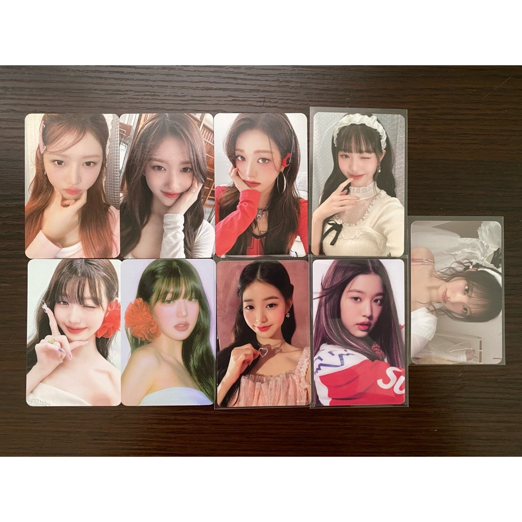 Wts photocard wonyoung rei liz leeseo ive อย่างเป็นทางการ