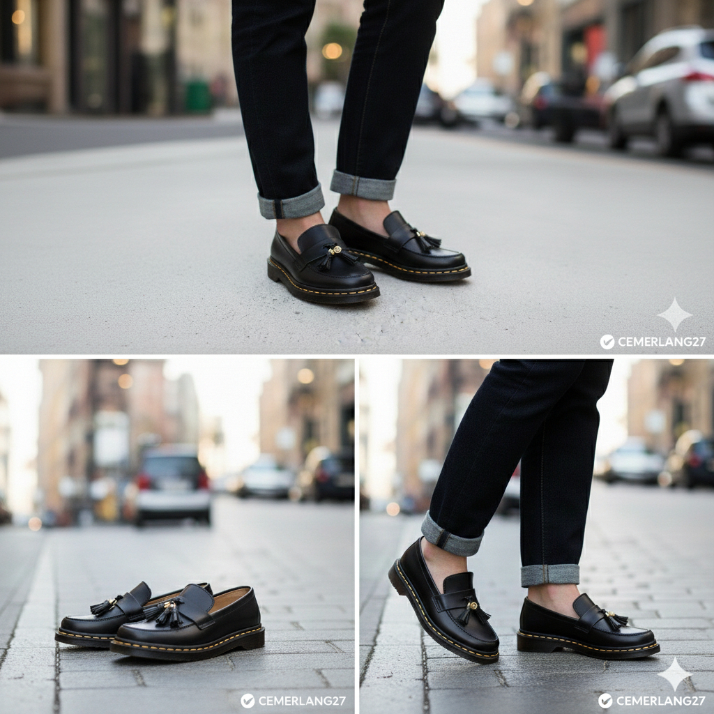 Cemerlang27 Penny Loafers รองเท้าชุดสลิปออนผู้ชาย | Docmart Slip On Casual รองเท้าทางการ