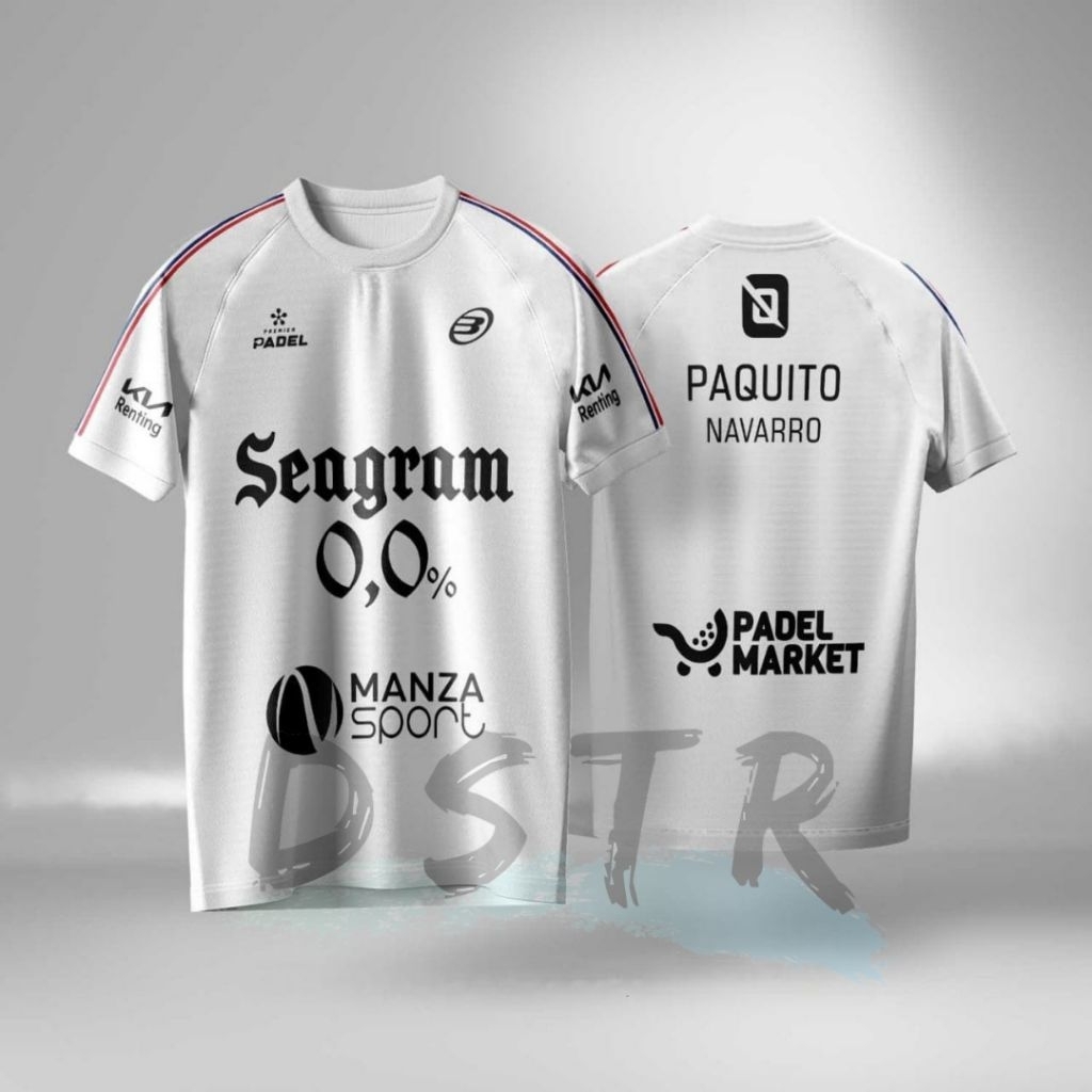 Padel Paquito Navarro Dryfit Fullprint Sublimation Short Sleeve Unisex Jersey