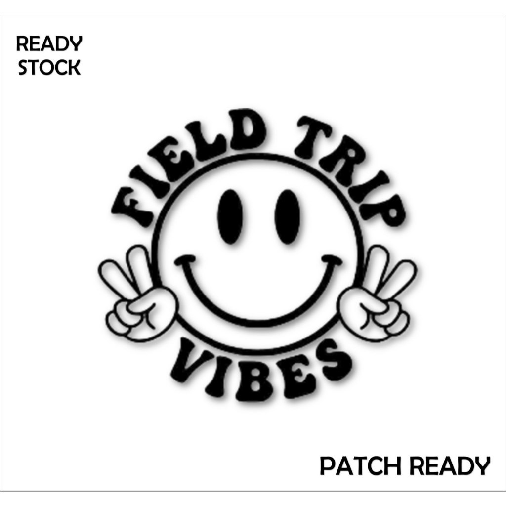FIELD TRIP VIBES แพทช์ EMBLEM - BDS