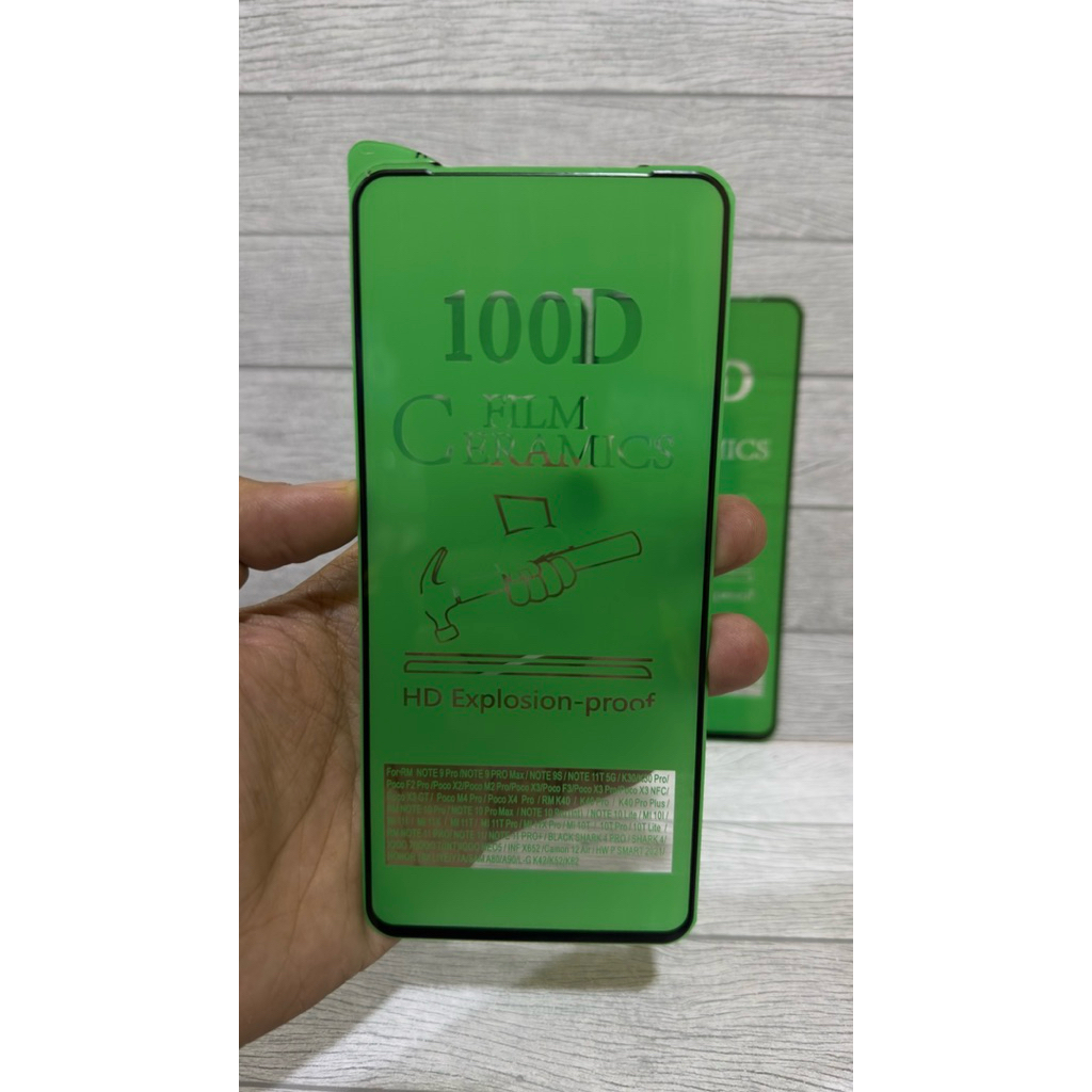LAYAR Anti-Scratch Ceramic Clear Full Screen สําหรับ Oppo A1k