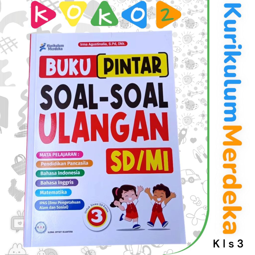 SMART BOOK OF ELEMENTARY SCHOOL/MI เกรด 3 REVIEW QUESTIONS INDEPENDENT CURRICUM GOS A4