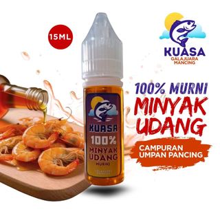 Kuasa Minyak Udang Premium Campuran Umpan Mancing Galajuara Mancing