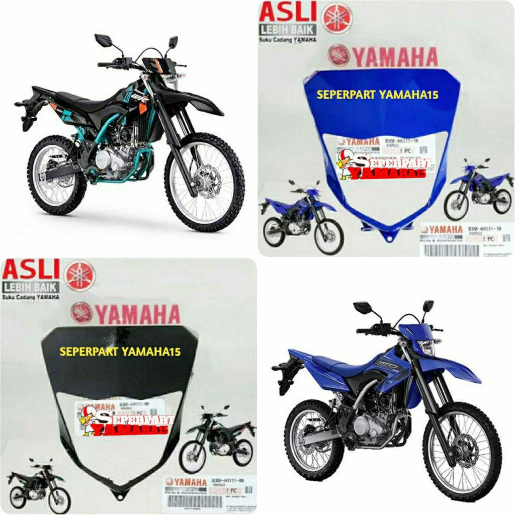 WR 155 ฝาครอบไฟหน้าส่วนของแท้ YGP