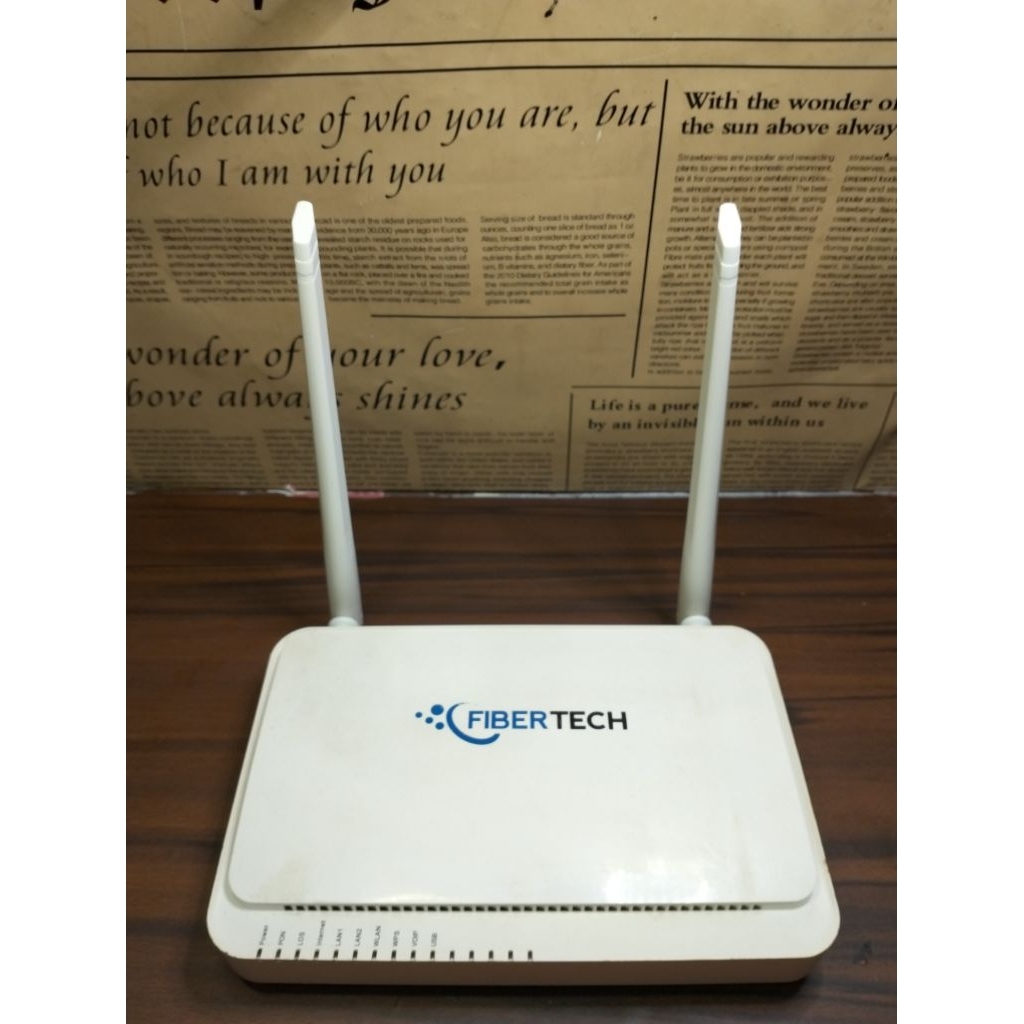 GPON FIBERTECH FT-F100 TESS ROUTER NORMAL UNIT เท่านั้น