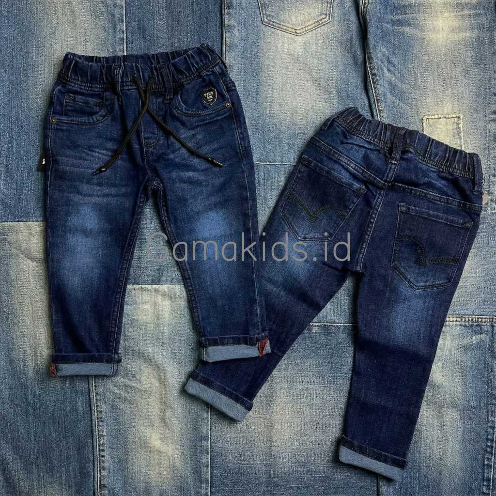 Gamakids.id LONG JEANS PANTS สําหรับ CHILDREN AGED 8 MONTHS - 5 ปี