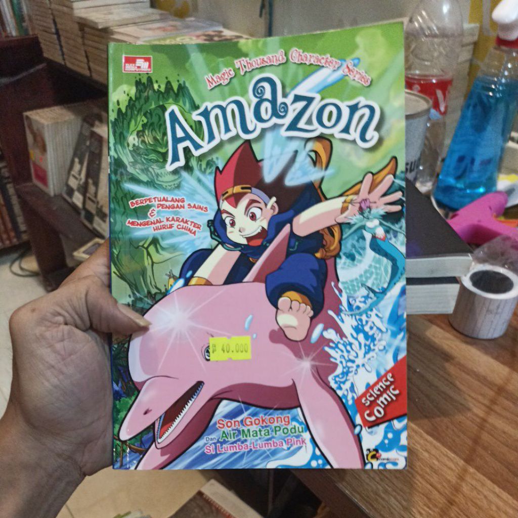 Magic Thousand Character Series Amazon Science Comic - หนังสือเด็ก Dialectic