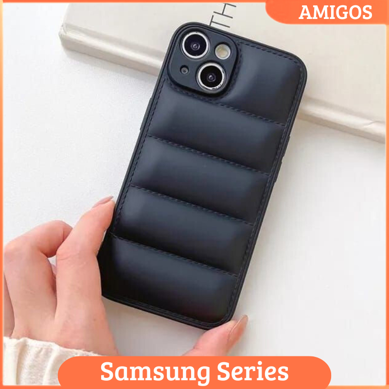 Samsung S8 A05 A05S A12 M12 A13 4G A14 A23 A24 A25 5G Softcase รุ่นหมอนซิลิคอนป้องกันกล้อง