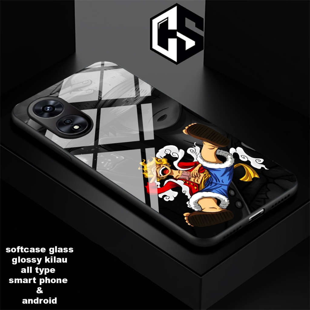 Softcase Glossy Oppo Series/ C1/เคสสําหรับOppo A18 A38 A57 A77S A58 A78 A98 A60 A79 A53 A17 A17K A16