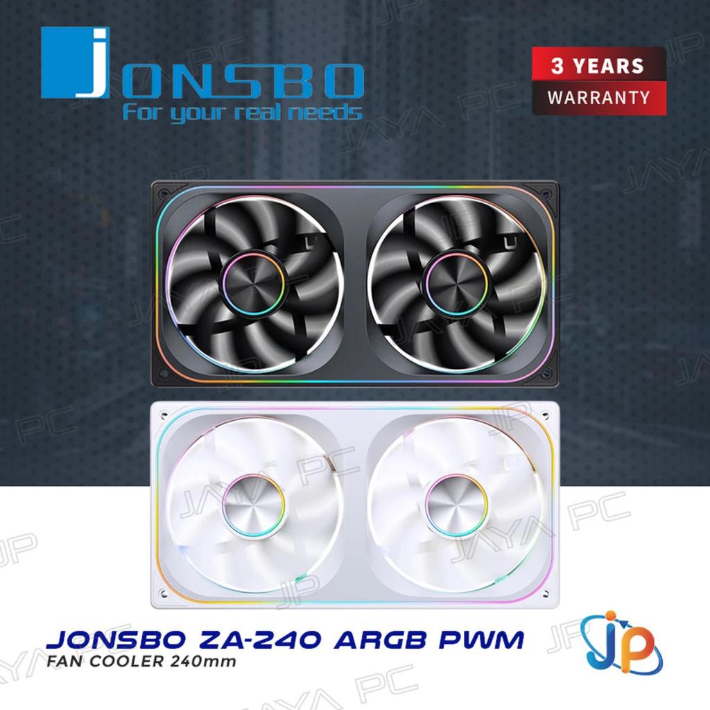 Jonsbo ZA-240 PWM ARGB Cooler Case 240mm - พัดลมปลอกและหม้อน้ํา 24cm