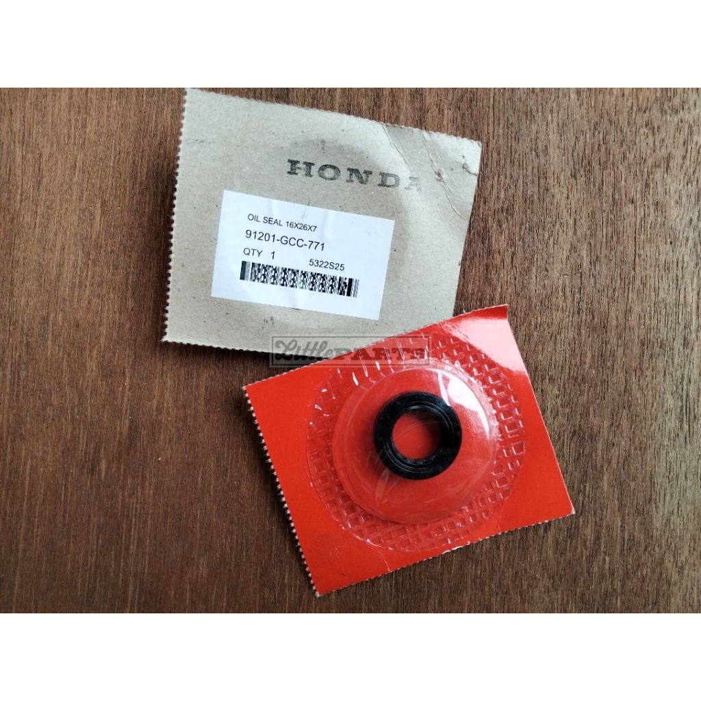 91201 GCC 771 ซีลน้ํามัน 16x26x7 ซีลแม่เหล็กเพลาข้อเหวี่ยง ขวา beat Scoopy spacy คาร์บูเรเตอร์ Vario
