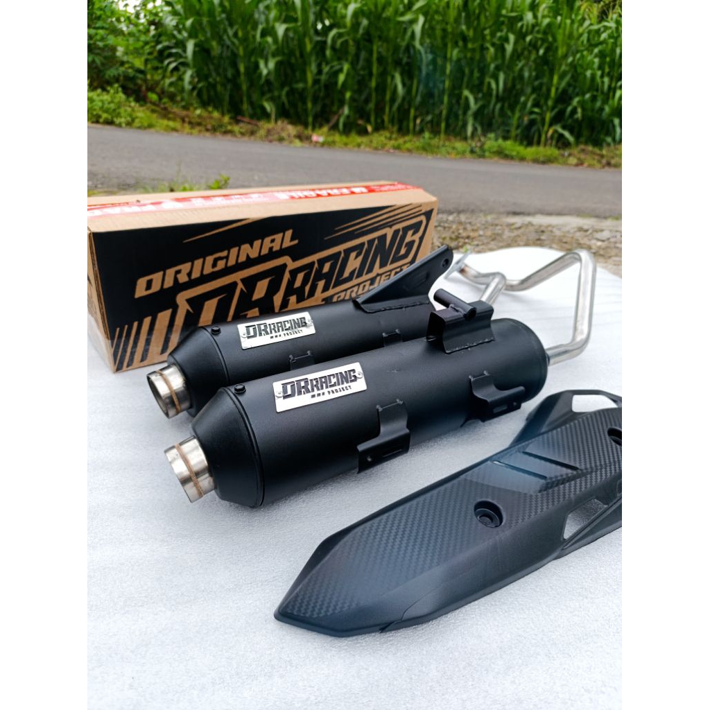 ท่อไอเสียท่อคลิก 125/150 Mio sporty Mio i 125/Soul i 125 Mio เกียร์ v4 1 ชุดท่อไอเสียท่อไอเสียท่อท่อ