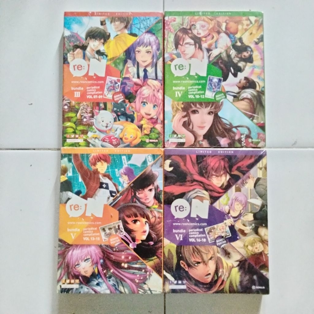 Re ON Comic Bundle Volume III IV V VI - เนื้อหา 3 ฉบับ